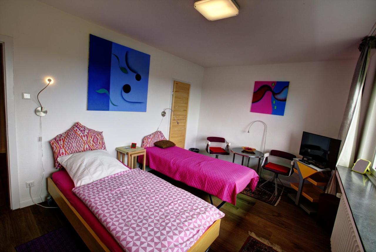 Air Boardinghouse Tulip Stockum, Zu Fuss - 3 Minuten Zur Messe 뒤셀도르프 외부 사진